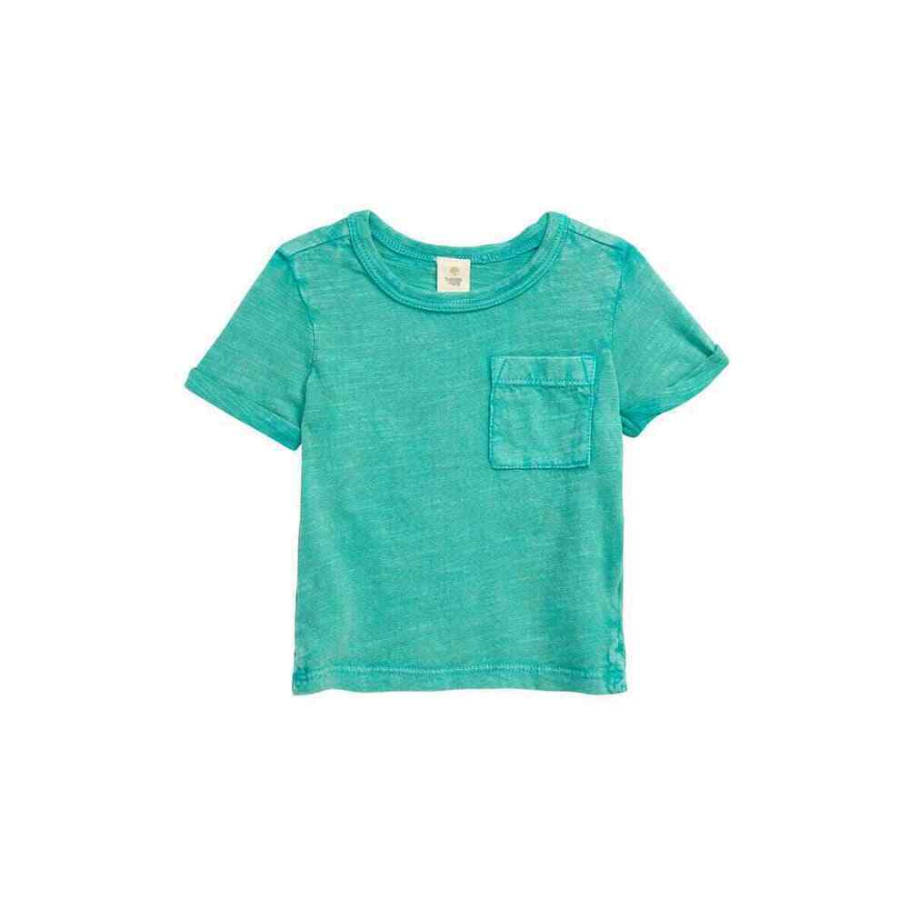 Tucker + Tate Baby Relaxed Pocket T-Shirt Green Size 12M
